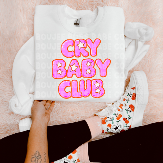 Cry Baby Club (leave color in notes)